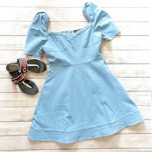 Blue Denim Dress